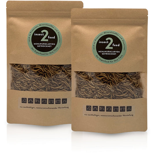 Mehlwurmlarven getrocknet